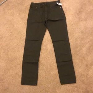 Dark green old navy jeans! New, never been used! Size 30x34